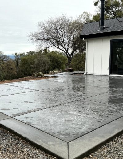 Custom Concrete Pool Decking with Non-Slip Finish
